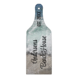 海の泡海波家族の名前キープサケ カッティングボード