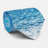 海の波が海に ネクタイ (ロール)