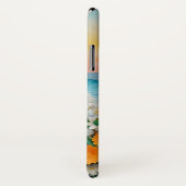 海の波と日の出のペーパークラフト Case-Mate iPhoneケース (裏面/右)