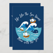 海の波のような生活、海と移動 シーズンカード (正面/裏面)