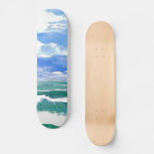 海の波のスケートボードのデッキのデザインの覚醒 スケートボード (正面)