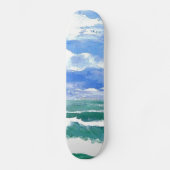 海の波のスケートボードのデッキのデザインの覚醒 スケートボード (正面)