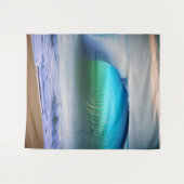 海の波の海 タペストリー (正面(横))