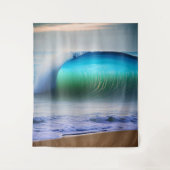 海の波の海 タペストリー (正面)