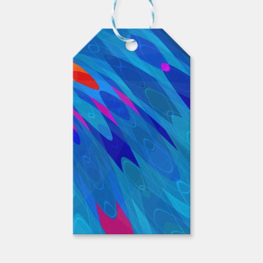 海の波紋 ギフトタグ (正面)