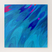 海の波紋 ジグソーパズル (横)