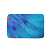 海の波紋 バスマット (正面)