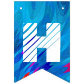 海の波紋 バンティングフラッグ (第2の旗)