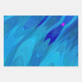 海の波紋 ラッピングペーパーシート (正面3)