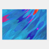 海の波紋 ラッピングペーパーシート (正面2)