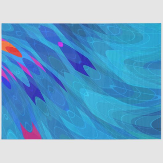 海の波紋 薄葉紙 (正面)