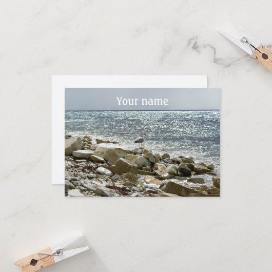 海の波 カード (正面/裏面インサイチュ)