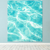 海の波 キャンバスプリント (インサイチュ (ウッドフロア))