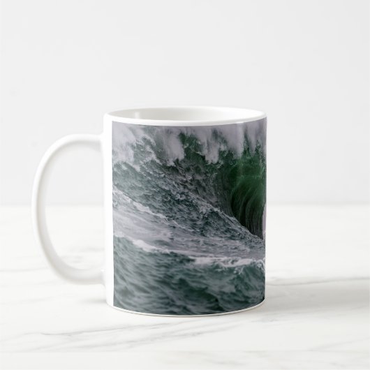 海の波 コーヒーマグカップ (左)