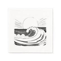 海の波