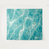 海の波 タペストリー (正面(横))