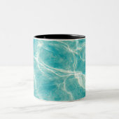 海の波 ツートーンマグカップ (中央)