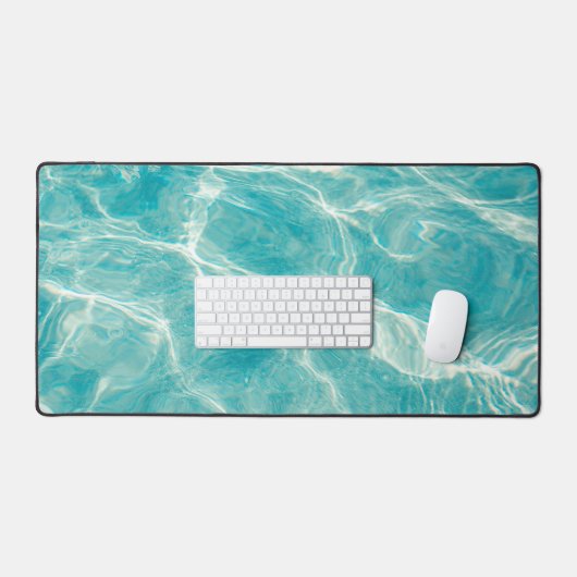 海の波 デスクマット (キーボード&マウス)