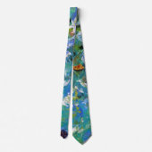 海の波 ネクタイ (裏面)