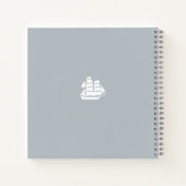 海の波 ノートブック (裏面)