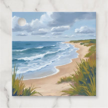 海の波 | ビーチの海岸の絵画