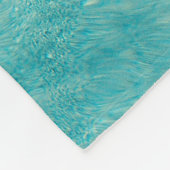 海の波 フリースブランケット (角)