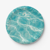 海の波 ペーパープレート (正面)