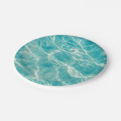 海の波 ペーパープレート (アングル)