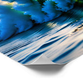 海の波 ポスター (角)