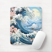 海の波 マウスパッド (マウス)