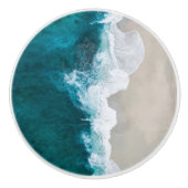 海の波 – モルディブショア セラミックノブ (正面)