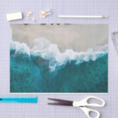 海の波 – モルディブショア 薄葉紙 (クラフト)