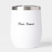 海の波、ワインの抱擁 (背面)