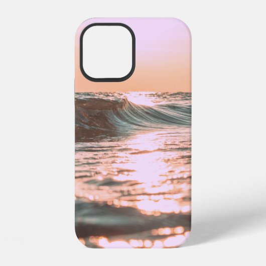 海の波 iPhoneケース (裏面)