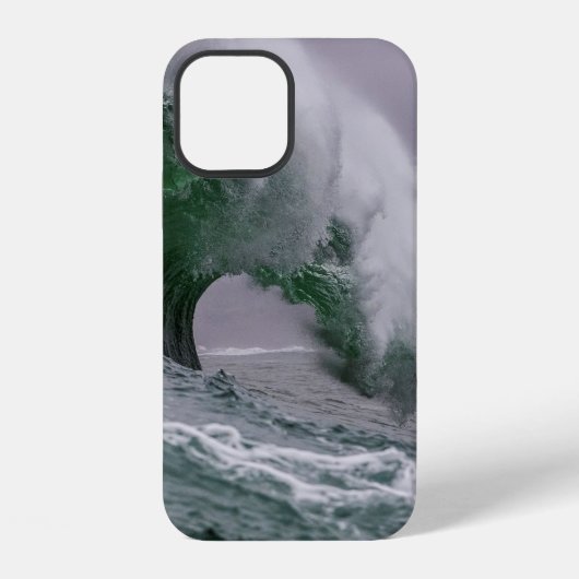 海の波 iPhoneケース (裏面)