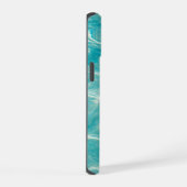 海の波 iPhone 15ケース (右側面)