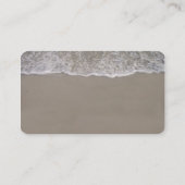 海の流れ与えのギフト エンクロージャーカード (裏面)