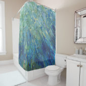 海の浴室のシャワー・カーテンJuulの跳躍 シャワーカーテン (インサイチュ)