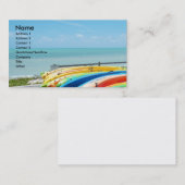海の海のビーチのKey Westフロリダの名刺の芸術 名刺 (正面/裏面)