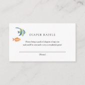 海の海の下にベビーの挿入カード エンクロージャーカード (正面)