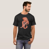 海の海の化けタコ Tシャツ (正面フル)