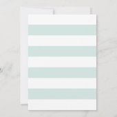 海の海の誕生日のパーティの招待状の下 招待状 (裏面)