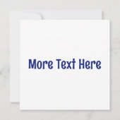 海の海ビッグウェーブ水両面キーチェーン 招待状 (裏面)