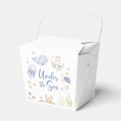 海の海動物の誕生日パーティーの下 フェイバーボックス (正面サイド)