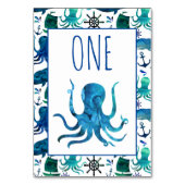 海の海洋の航海のな誕生会の下 テーブルナンバー (正面)