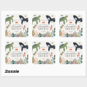 海の海誕生会の好意の下 スクエアシール (シート)