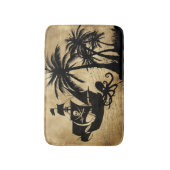 海の海賊船 バスマット (正面縦)