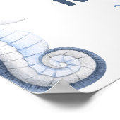 海の海2nd誕生日パーティーポスターのサイン ポスター (角)