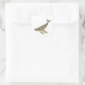 海の消去 スクエアシール (バッグ)