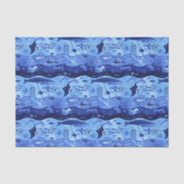 海の深さのゾーン - 海中の動物 薄葉紙